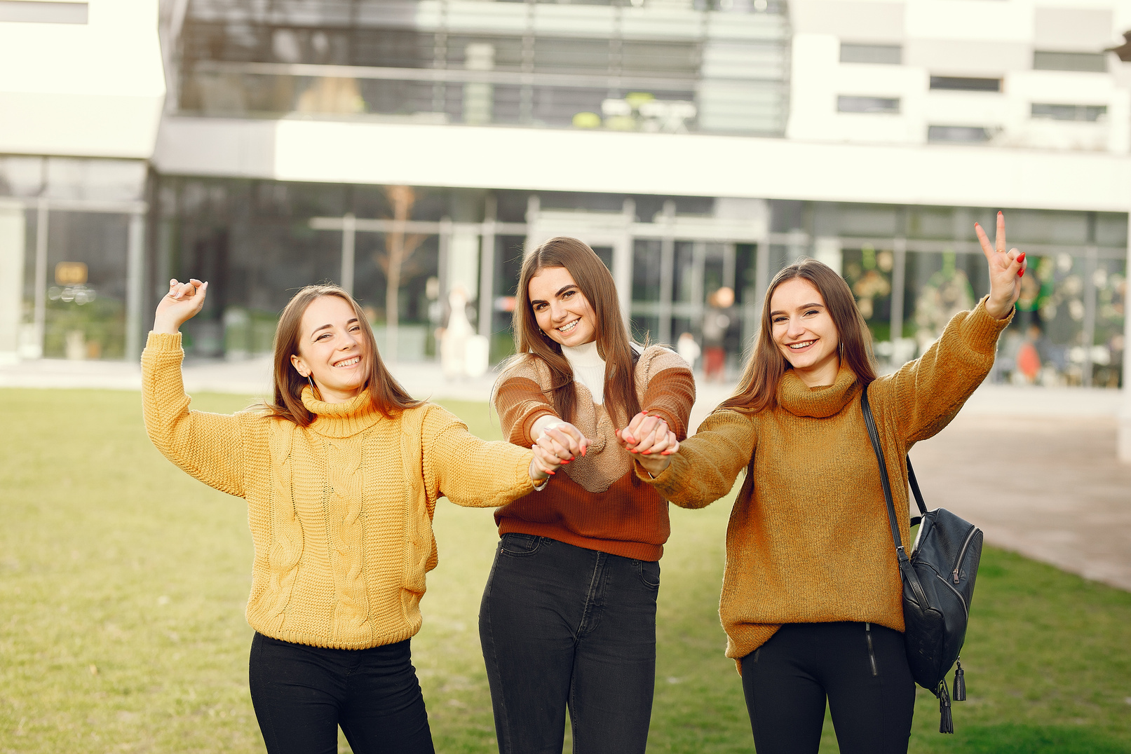 Young Students on a Student Campus